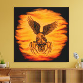 Eagle Leinwanddruck (Insitu (Wohnzimmer))