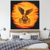 Eagle Leinwanddruck (Insitu (Schlafzimmer))