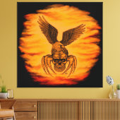 Eagle Leinwanddruck (Insitu (Wohnzimmer))
