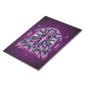 Eagle Lila Geometric Notizblock (angewinkelt)
