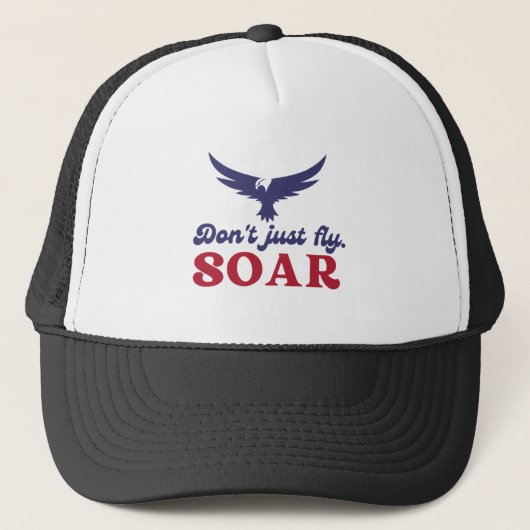 Eagle logo design cap truckerkappe (Vorderseite)