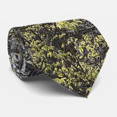 Eagle Lookout Painterly Neck Tie Krawatte (Gerollt)