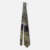 Eagle Lookout Painterly Neck Tie Krawatte (Rückseite)