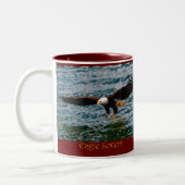 EAGLE LOVER Geschenke Zweifarbige Tasse (Links)