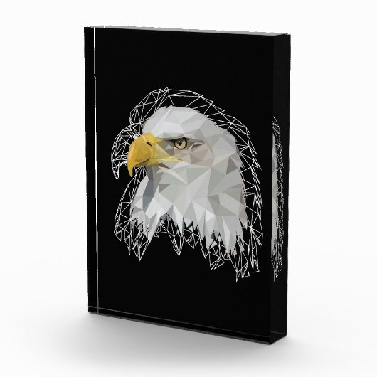 Eagle Lowpoly Fotoblock (Rechts)