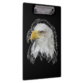 Eagle Lowpoly Klemmbrett (Rechts)