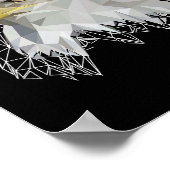 Eagle Lowpoly Poster (Ecke)