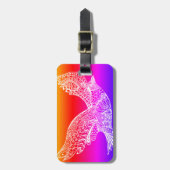 Eagle Luggage Tag Gepäckanhänger (Vorderseite vertikal)