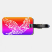Eagle Luggage Tag Gepäckanhänger (Rückseite horizontal)