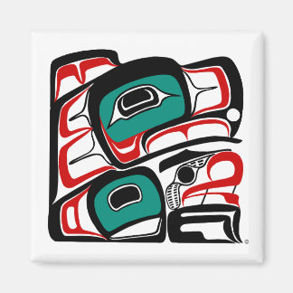Eagle Magnet - NW Native American Formline Style