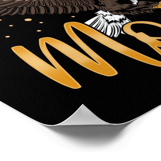 Eagle Mama Poster (Ecke)