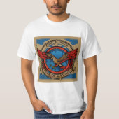 "Eagle Men Value Graphic T-Shirt" T-Shirt (Vorderseite)
