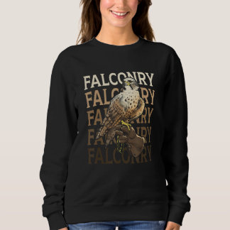 Eagle-Mit Augen Anleidenfalconry entfesselt Sweatshirt