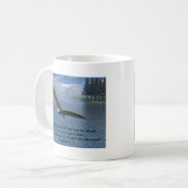 Eagle mit Schrift Kaffeetasse (Vorderseite Links)