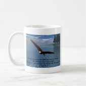 Eagle mit Schrift Kaffeetasse (Links)