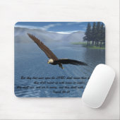 Eagle mit Schrift Mousepad (Mit Mouse)