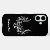 Eagle mit zwei Heads iPhone Case (Rückseite (Horizontal))