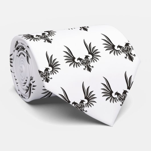 Eagle mit zwei Heads Neck Tie Krawatte (Gerollt)