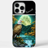 Eagle-Mondlicht-Uhr Case-Mate iPhone Hülle (Rückseite)