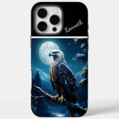 Eagle-Mondlicht-Uhr Case-Mate iPhone Hülle (Rückseite)