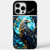 Eagle-Mondlicht-Uhr Case-Mate iPhone Hülle (Rückseite)