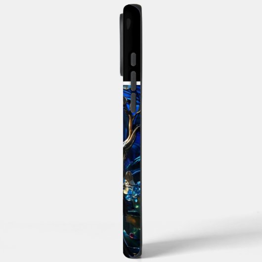 Eagle-Mondlicht-Uhr Case-Mate iPhone Hülle (Rückseite / Links)