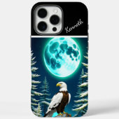 Eagle-Mondlicht-Uhr Case-Mate iPhone Hülle (Rückseite)