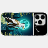 Eagle-Mondlicht-Uhr Case-Mate iPhone Hülle (Rückseite (Horizontal))