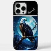 Eagle-Mondlicht-Uhr Case-Mate iPhone Hülle (Rückseite)
