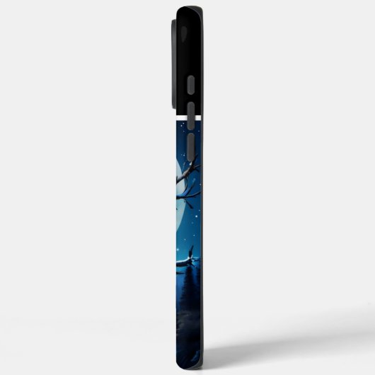 Eagle-Mondlicht-Uhr Case-Mate iPhone Hülle (Rückseite / Links)