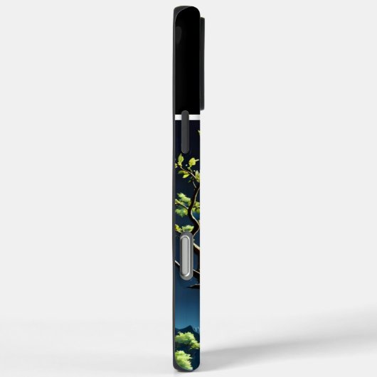 Eagle-Mondlicht-Uhr Case-Mate iPhone Hülle (Rückseite / Rechts)