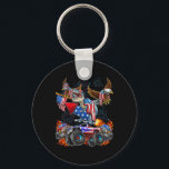 Eagle Monster Truck Dinosaur July 4th America Patr Schlüsselanhänger<br><div class="desc">Eagle Monster Truck Dinosaur July 4th America Patriotic Usa</div>