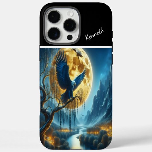 Eagle Moonlit Watch Case-Mate iPhone Hülle (Rückseite)
