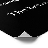 Eagle Motivierend Courage Pop Kunst Inspiration Poster (Ecke)