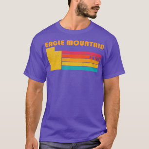 Eagle Mountain Utah Vintag gebeugtes Souvenir T-Shirt