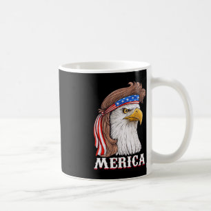 Eagle Mullet 4. Juli USA Fahne Merica Kaffeetasse