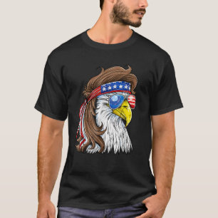 Eagle Mullet Sonnenbrille American Flag USA 4. J T-Shirt