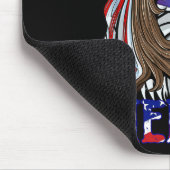 Eagle Mullet Sungles Merica 4. Juli US Amerikanisc Mousepad (Ecke)