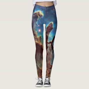 Eagle-Nebel-Säulen der Kreation Leggings