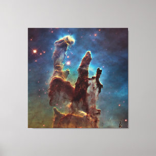 Eagle-Nebel-Säulen der Kreation Leinwanddruck