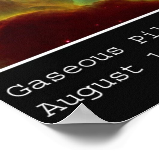 Eagle Nebula Poster (Ecke)