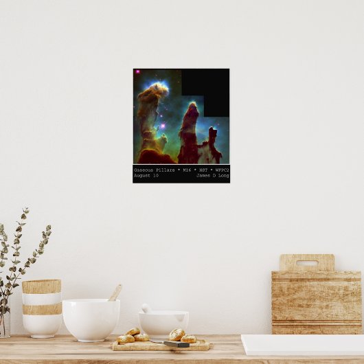 Eagle Nebula Poster (Küche)