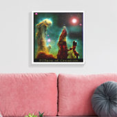 Eagle-Nebula-Poster Leinwanddruck (Insitu (Wohnzimmer))