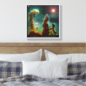 Eagle-Nebula-Poster Leinwanddruck (Insitu (Schlafzimmer))