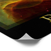 Eagle-Nebula-Poster Poster (Ecke)