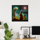 Eagle-Nebula-Poster Poster (Heimbüro)