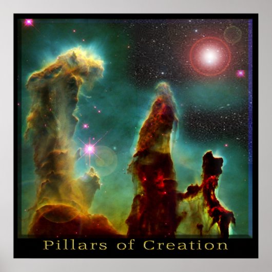 Eagle-Nebula-Poster Poster (Vorne)