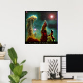 Eagle-Nebula-Poster Poster (Heimbüro)