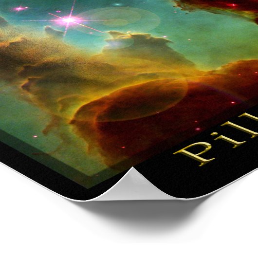 Eagle-Nebula-Poster Poster (Ecke)