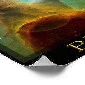 Eagle-Nebula-Poster Poster (Ecke)